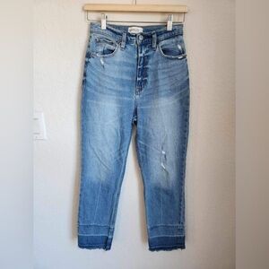 Abercrombie and Fitch Ultra High Rise Ankle‎ Straight Curve Love Size 26